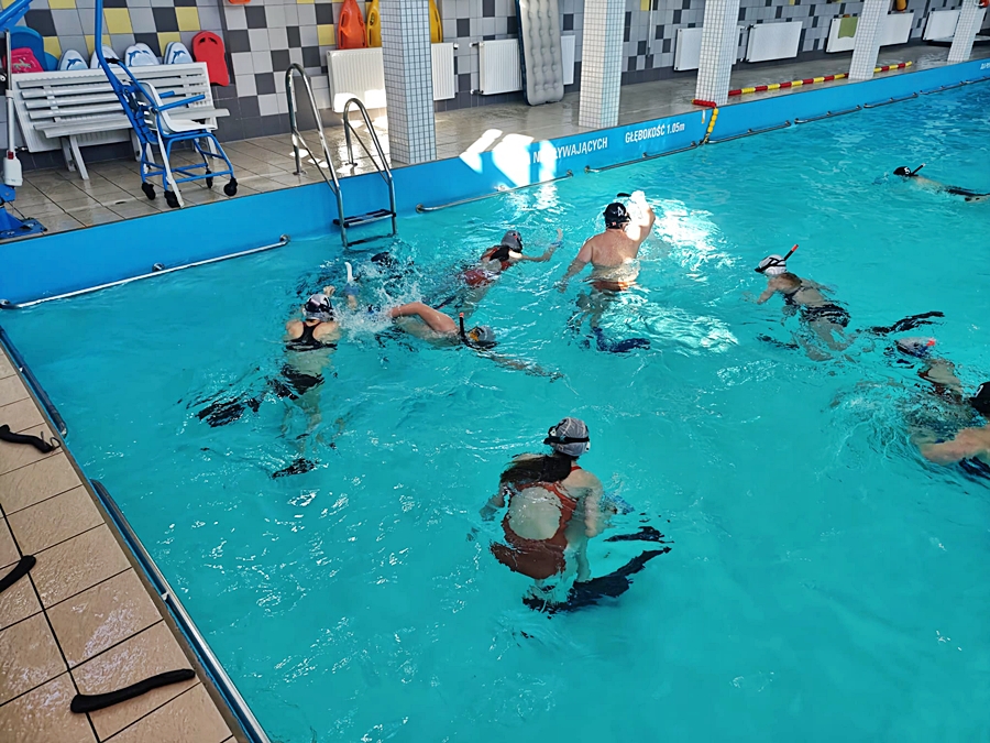 Hokej pod wodą Walenie Siemianowice Śląskie Trening 7 III 2026